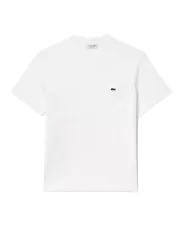 T-shirt Uomo bianca con taschino TH2827 |LACOSTE