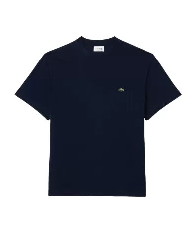 T-shirt Uomo blu con taschino TH2827 |LACOSTE T-shirt Uomo blu con taschino TH2827 |LACOSTE