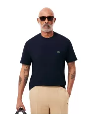 T-shirt Uomo blu con taschino TH2827 |LACOSTE