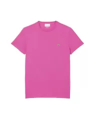 T-shirt Uomo rosa in cotone regular fit TH6709|LACOSTE