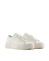 Sneakers Uomo bianche in pelle XUX243 XV913|ARMANI EXCHANGE