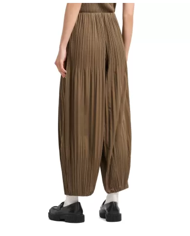 Pantalone Donna ampio plissettato XW000151 AF10843|ARMANI EXCHANGE