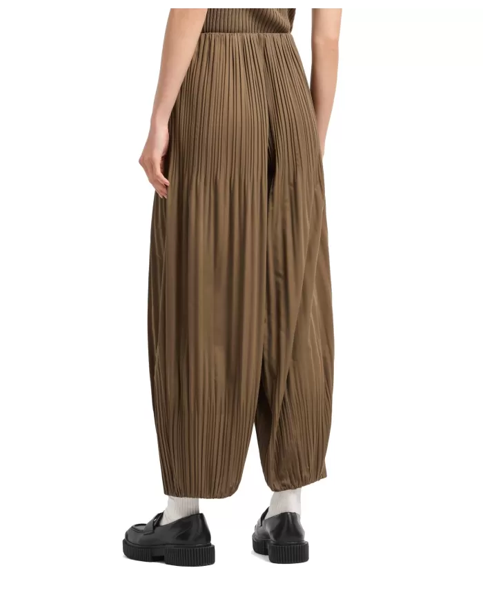 Pantalone Donna ampio plissettato XW000151 AF10843|ARMANI EXCHANGE Pantalone Donna ampio plissettato XW000151 AF10843|ARMANI EXCHANGE