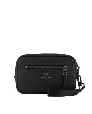 Borsello Uomo nero in ecopelle 958446 CC830|ARMANI EXCHANGE