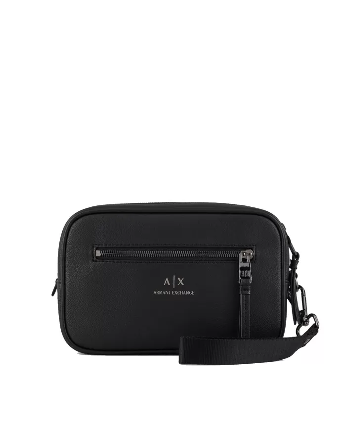 Borsello Uomo nero in ecopelle 958446 CC830|ARMANI EXCHANGE Borsello Uomo nero in ecopelle 958446 CC830|ARMANI EXCHANGE