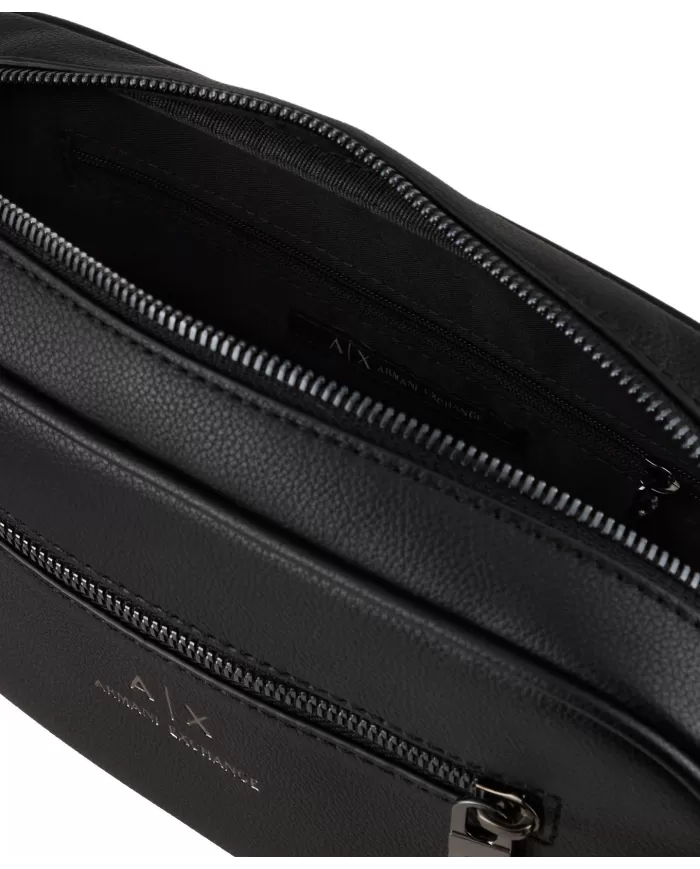 Borsello Uomo nero in ecopelle 958446 CC830|ARMANI EXCHANGE