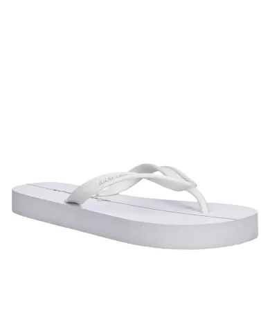 Infradito Donna bianca con stampa nera XDQ010 XV700|ARMANI EXCHANGE Infradito Donna bianca con stampa nera XDQ010 XV700|ARMANI EXCHANGE