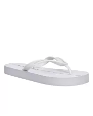 Infradito Donna bianca con stampa nera XDQ010 XV700|ARMANI EXCHANGE