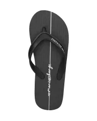 Infradito Donna nera con stampa bianca XDQ010 XV700|ARMANI EXCHANGE