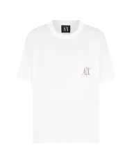 T-shirt Uomo bianca con taschino XM000366 AF12308|ARMANI EXCHANGE