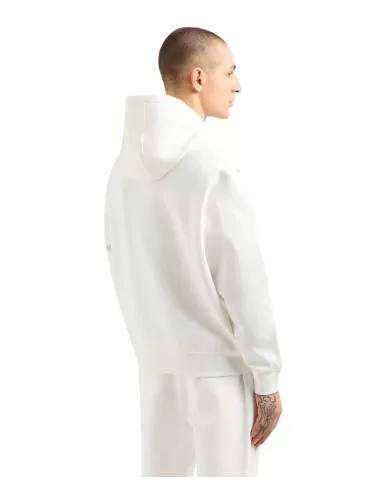 Felpa Uomo bianca con ricamo logo XM000369 AF10818|ARMANI EXCHANGE