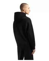 Felpa Uomo nera con ricamo logo XM000369 AF10818|ARMANI EXCHANGE