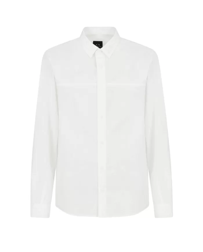 Camicia Uomo bianca in cotone XM000374 AF12994 |ARMANI EXCHANGE Camicia Uomo bianca in cotone XM000374 AF12994 |ARMANI EXCHANGE