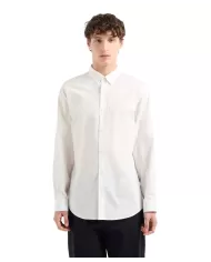 Camicia Uomo bianca in cotone XM000374 AF12994 |ARMANI EXCHANGE