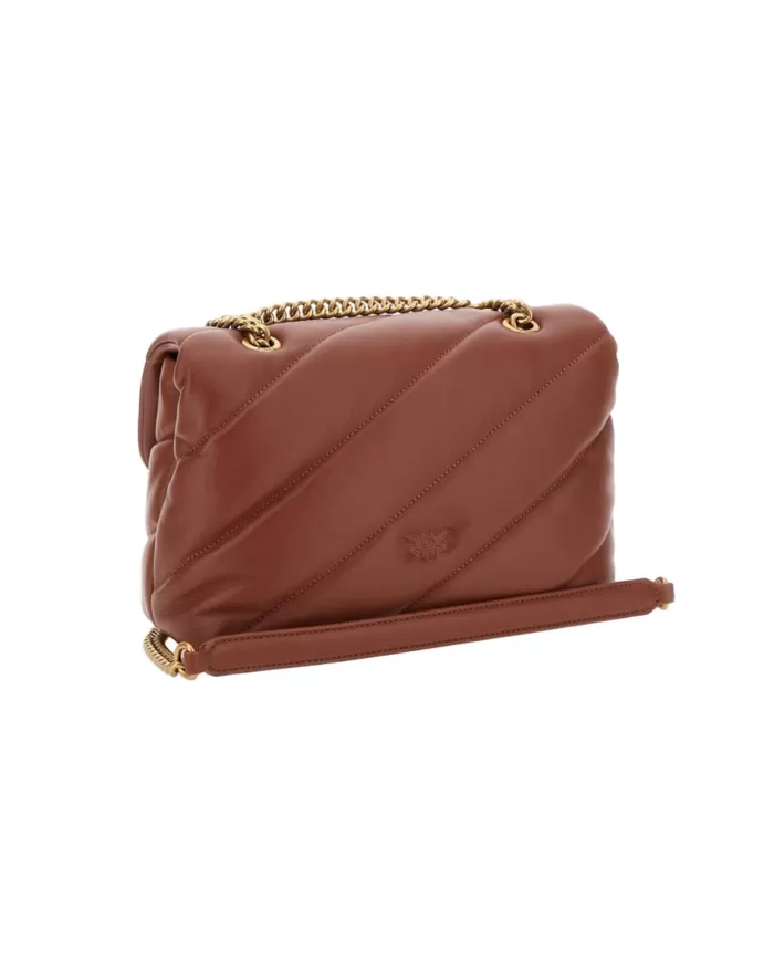 Borsa Donna cuoio antique 100038 A0F2 LOVE PUFF classic| PINKO Borsa Donna cuoio antique 100038 A0F2 LOVE PUFF classic| PINKO