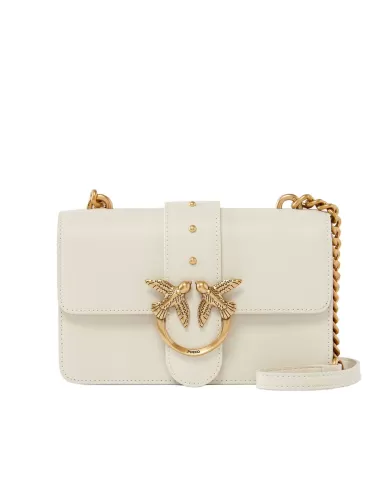 Borsa Donna banca con baccello borchiato 100059 A0F1 LOVE ONE|PINKO