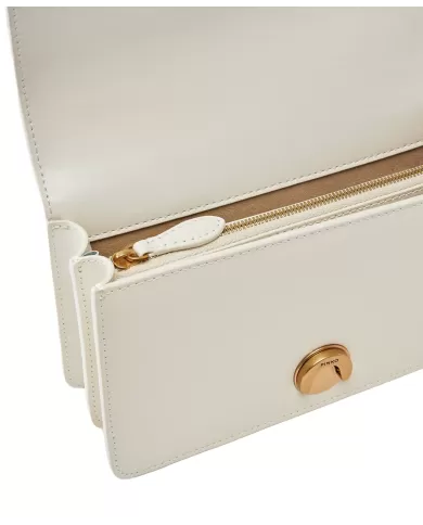 Borsa Donna banca con baccello borchiato 100059 A0F1 LOVE ONE|PINKO