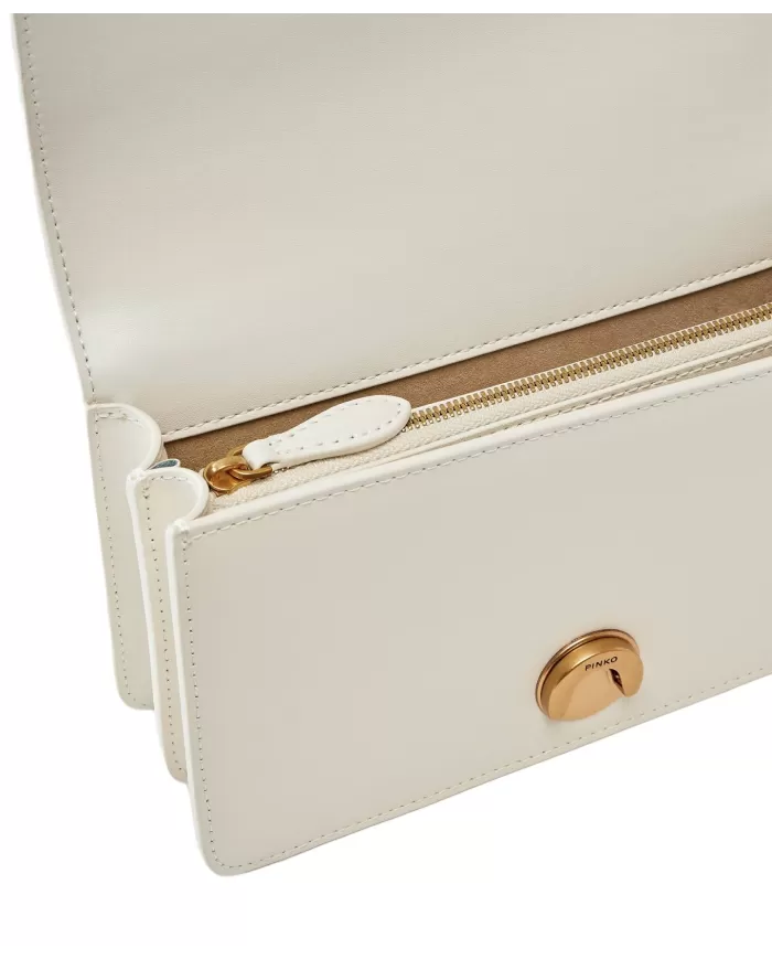 Borsa Donna banca con baccello borchiato 100059 A0F1 LOVE ONE|PINKO Borsa Donna banca con baccello borchiato 100059 A0F1 LOVE ONE|PINKO