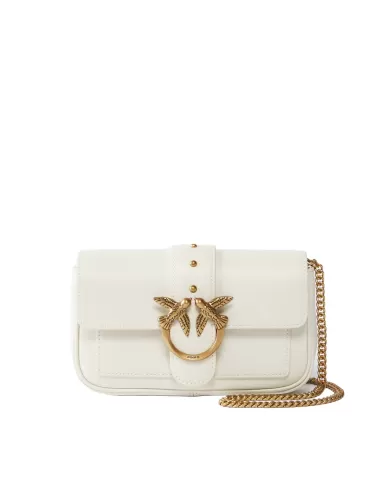 Borsa Donna pocket con baccello borchiato 100061 A0F1 LOVE ONE|PINKO