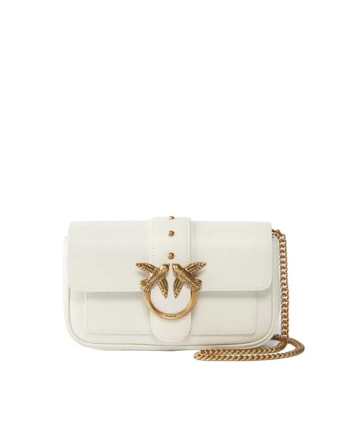 Borsa Donna pocket con baccello borchiato 100061 A0F1 LOVE ONE|PINKO Borsa Donna pocket con baccello borchiato 100061 A0F1 LOVE ONE|PINKO