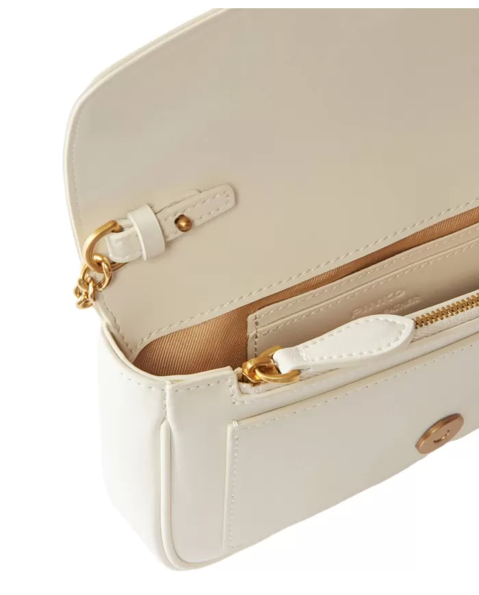 Borsa Donna pocket con baccello borchiato 100061 A0F1 LOVE ONE|PINKO