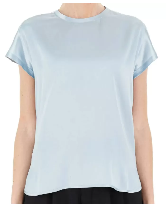 Blusa Donna azzurro in seta 100100 A2JR FARIDA|PINKO Blusa Donna azzurro in seta 100100 A2JR FARIDA|PINKO