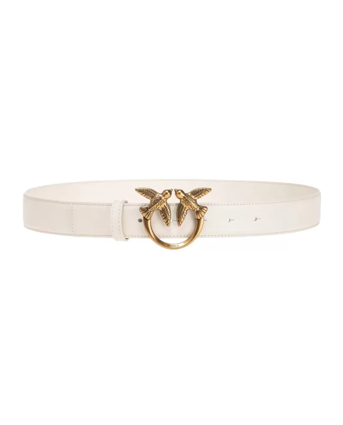 Cintura Donna bianca 100125 A0F1 LOVE h3|PINKO Cintura Donna bianca 100125 A0F1 LOVE h3|PINKO