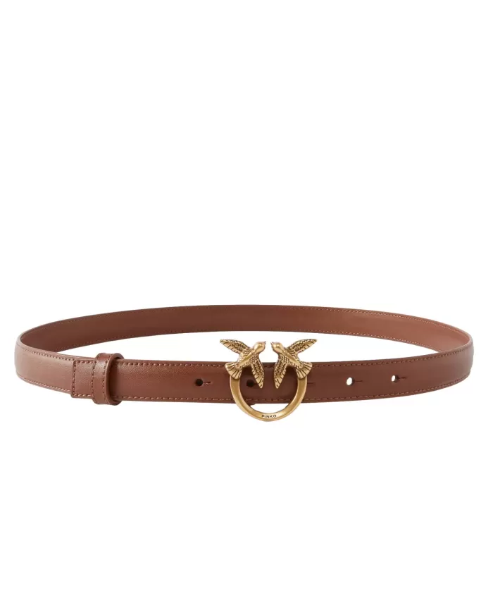 Cintura Donna cuoio in pelle 100143 A0F1 LOVE h2|PINKO Cintura Donna cuoio in pelle 100143 A0F1 LOVE h2|PINKO