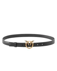 Cintura Donna in pelle nero/oro antico 100143 A0F1 LOVE h2|PINKO Cintura Donna in pelle nero/oro antico 100143 A0F1 LOVE h2|PINKO