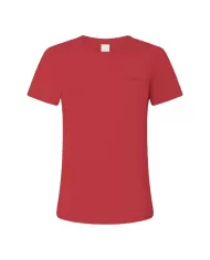 T-shirt Donna rossa con logo ricamato 101752 A2HN START|PINKO T-shirt Donna rossa con logo ricamato 101752 A2HN START|PINKO