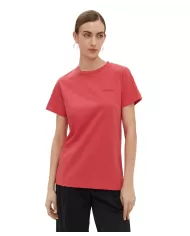 T-shirt Donna rossa con logo ricamato 101752 A2HN START|PINKO T-shirt Donna rossa con logo ricamato 101752 A2HN START|PINKO