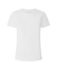 T-shirt Donna bianca con logo ricamato 101752 A2HN START|PINKO