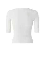 Maglia Donna bianca logo in trasparenza 102017 A1KW TRITONE|PINKO Maglia Donna bianca logo in trasparenza 102017 A1KW TRITONE|PINKO