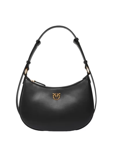 Borsa Donna nero/oro antico a mezzaluna 102790 A0F1 HALF MOON|PINKO