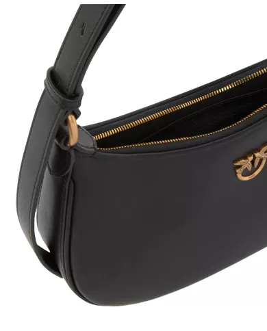 Borsa Donna nero/oro antico a mezzaluna 102790 A0F1 HALF MOON|PINKO