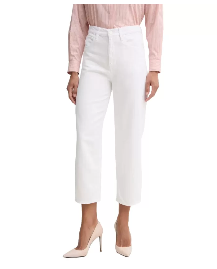 Jeans Donna bianco fit largo 103857 A2H6 ESTELLE|PINKO Jeans Donna bianco fit largo 103857 A2H6 ESTELLE|PINKO