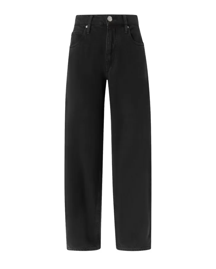 Jeans Donna nero a vita alta largo 103857 A2H6 ESTELLE PE|PINKO Jeans Donna nero a vita alta largo 103857 A2H6 ESTELLE PE|PINKO