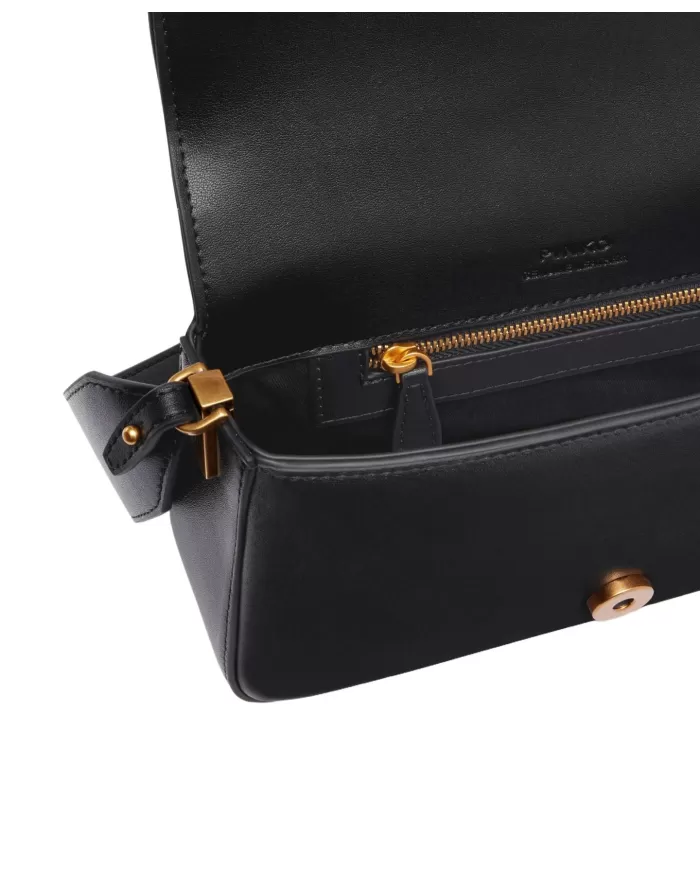 Borsa Donna nero/oro antico modello mini 104340 A0QO SLOUCHY|PINKO Borsa Donna nero/oro antico modello mini 104340 A0QO SLOUCHY|PINKO