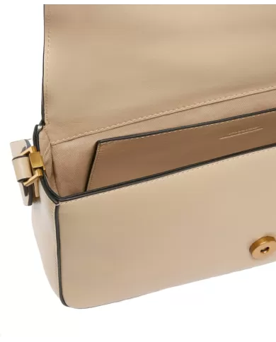 Borsa Donna beige/grigio modello mini 104340 A0QO SLOUCHY|PINKO