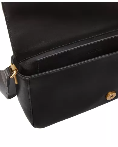 Borsa Donna nero/oro antico modello mini 104340 A0QO SLOUCHY|PINKO