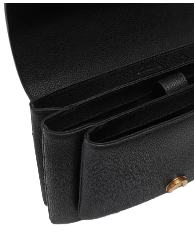 Borsa Donna nero/oro antico pelle bottalata 104527 A29Q LOVE ONE|PINKO