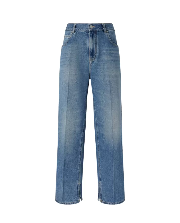 Jeans Donna stile vintage a vita alta 104600 A2DY LOVELY|PINKO Jeans Donna stile vintage a vita alta 104600 A2DY LOVELY|PINKO