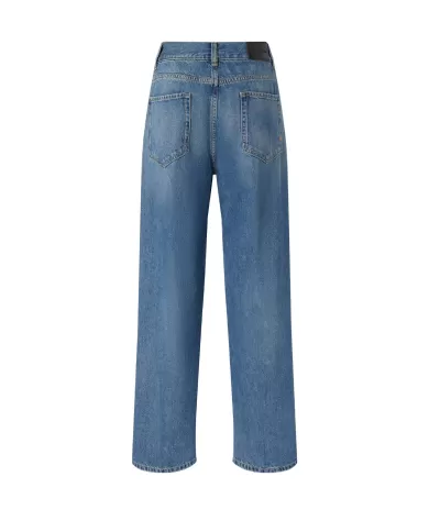 Jeans Donna stile vintage a vita alta 104600 A2DY LOVELY|PINKO