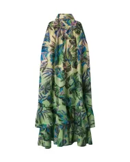 Abito Polo da Donna corto fantasia floreale 104720 A2EZ ORONERO|PINKO