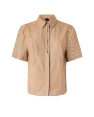 Camicia Donna a maniche corta rigate 104779 A2FH INNUENDO|PINKO Camicia Donna a maniche corta rigate 104779 A2FH INNUENDO|PINKO