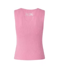 Top Donna con logo in trasparenza sul retro104808 A1KW AGNER|PINKO