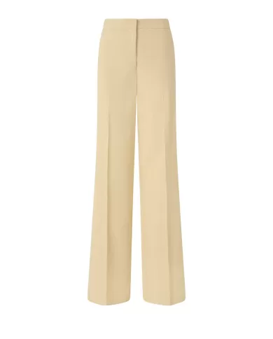 Pantaloni Donna giallo modello ampio 104929 A0IM JACOPONE|PINKO