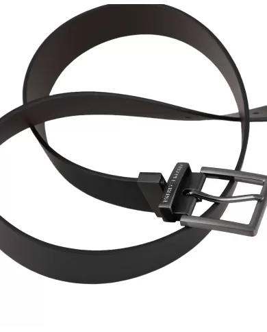 Cinta Uomo reversibile in pelle blu/nero 951000 CC512|ARMANI EXCHANGE