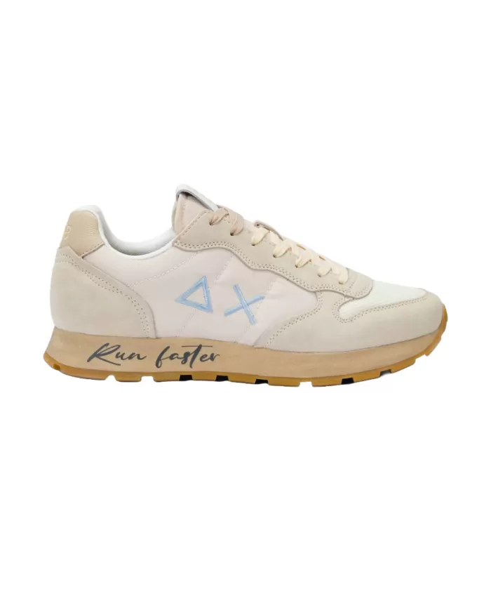 Sneakers Uomo bianco/panna tessuto/camoscio Z35105 TOM VINTAG|SUN68 Sneakers Uomo bianco/panna tessuto/camoscio Z35105 TOM VINTAG|SUN68