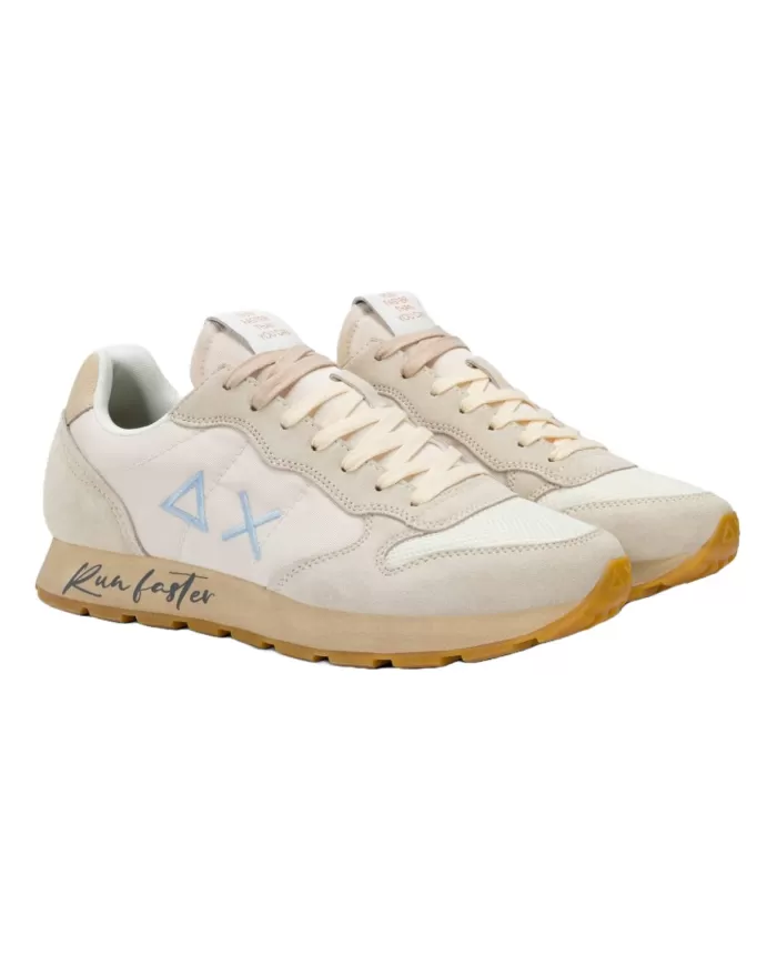 Sneakers Uomo bianco/panna tessuto/camoscio Z35105 TOM VINTAG|SUN68 Sneakers Uomo bianco/panna tessuto/camoscio Z35105 TOM VINTAG|SUN68